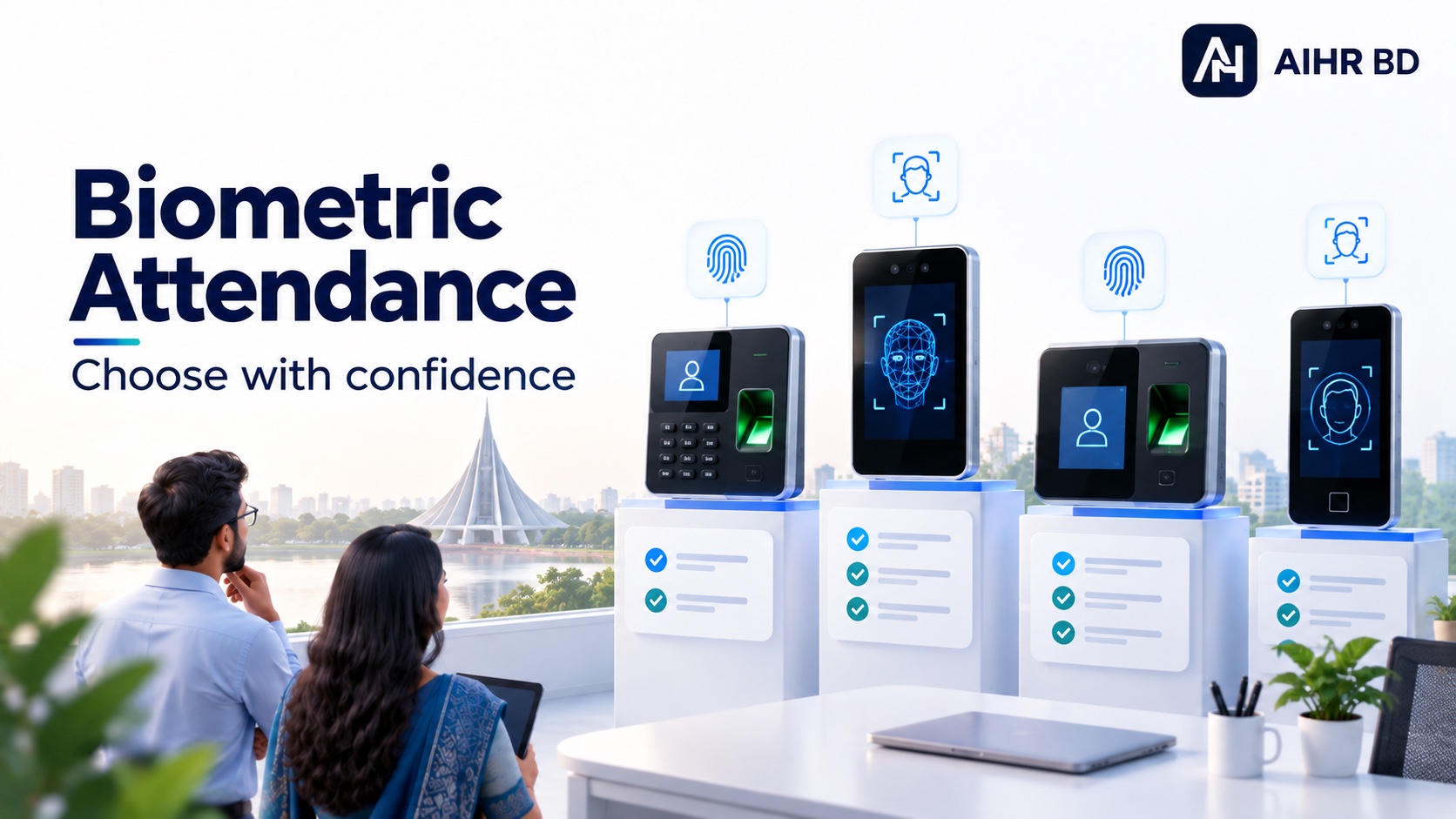 Cover image for Biometric Attendance Bangladesh 2026: ZKTeco vs Hikvision vs Dahua vs Tipsoi