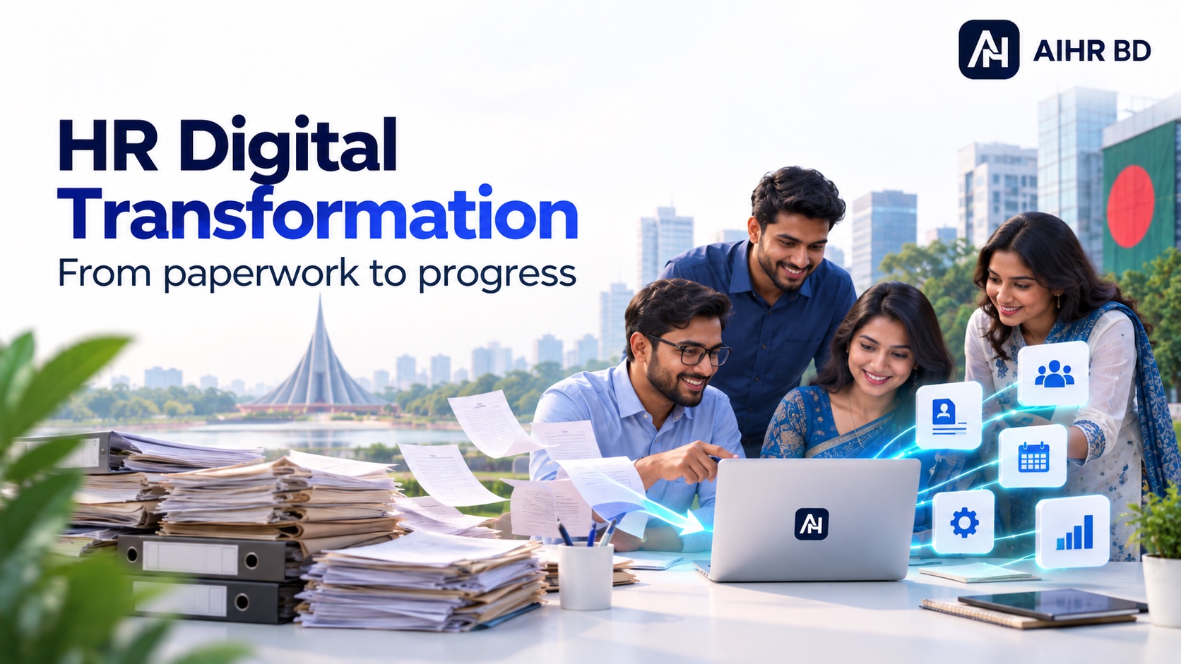Cover image for HR Digital Transformation: A Roadmap for Bangladesh