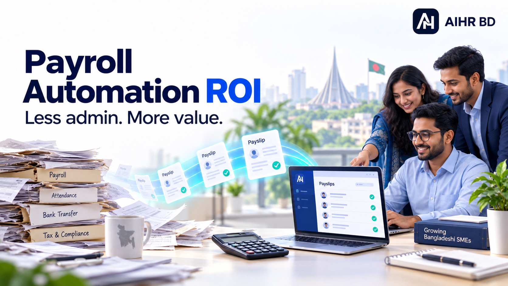 Cover image for The ROI of payroll automation for Bangladeshi SMEs