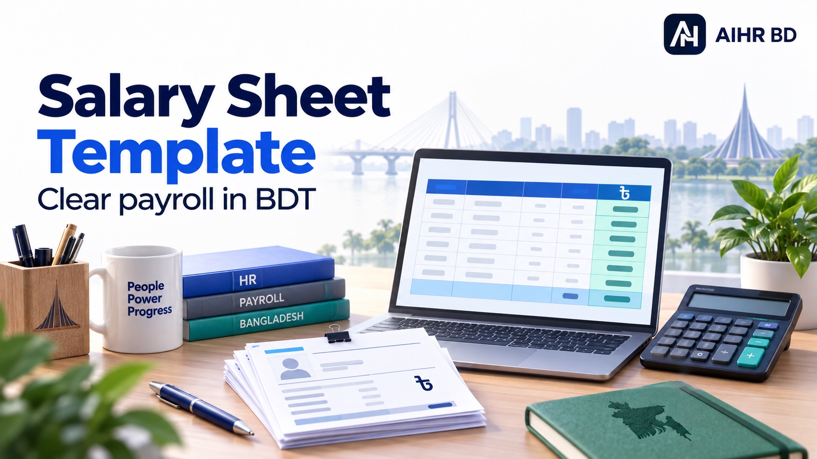 Cover image for Salary Sheet Format Bangladesh (Free BDT Template)